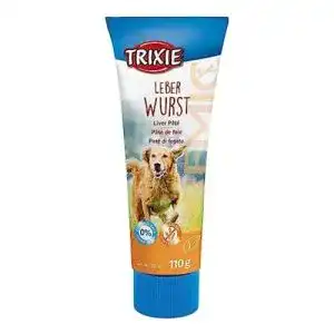 Leberwurst fuer hunde trixie hundeleckerli premio