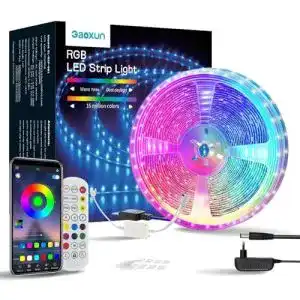 Led streifen 10m gaoxun led strip 10m smart rgb led streifen