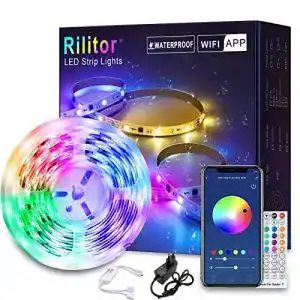Led streifen 10m rilitor wifi led strip lights 10m wasserdicht