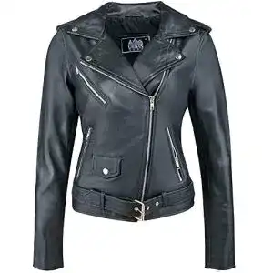 Lederjacke damen urban 5884 urban leather jacke biker perfecto