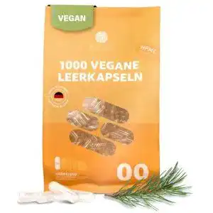 Leerkapseln maison naturelle vegane 1000 stueck leere 1