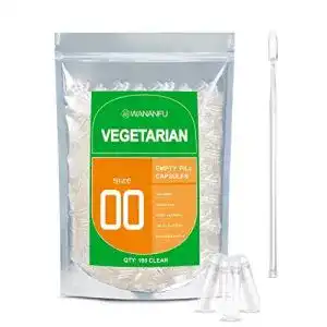 Leerkapseln wananfu vegane groesse 00 100 stueck bundle mit 2