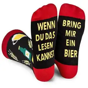 Lustige socken lavley wenn du das lesen kannst bring mir bier