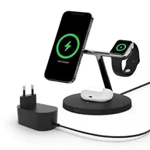 Magsafe ladestation belkin boostcharge pro 3 in 1 wireless