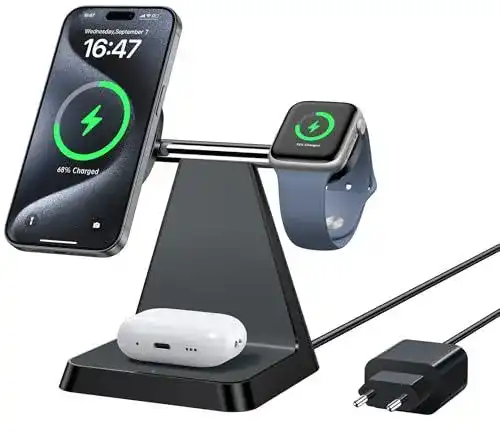 MagSafe-Ladestation WWmily für iPhone und Apple Geräte