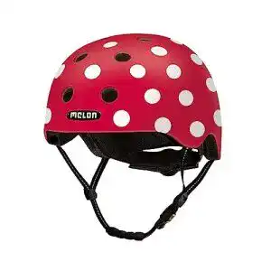 Melon fahrradhelm melon fahrradhelm dotty white