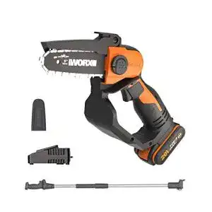 Mini kettensaege worx akku mini kettensaege 18vmax 20v wg324e 1