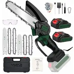 Mini kettensaege ymisii mini kettensaege mit akku 6 zoll und 4 zoll