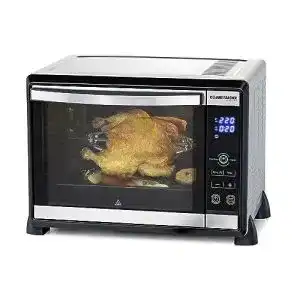 Minibackofen mit drehspiess rommelsbacher elektronik