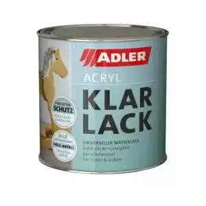 Moebellack adler acryl klarlack farblos matt 125ml dose
