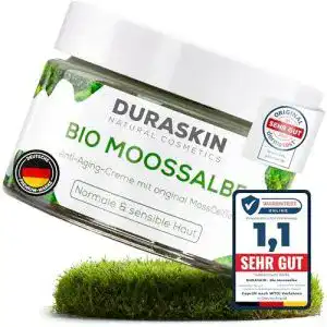 Moossalbe duraskin bio gegen falten mit mooscelltec