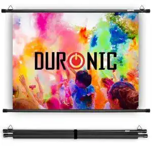 Motorleinwand duronic bps40 43 projektor leinwand