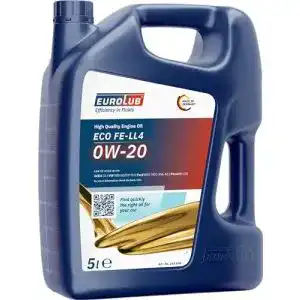 Motoroel 0w20 eurolub eco fe ll4 sae 0w 20 motoroel 5 liter