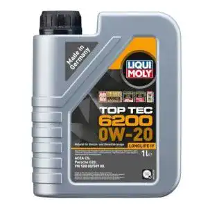 Motoroel 0w20 liqui moly top tec 6200 0w 20 1 l