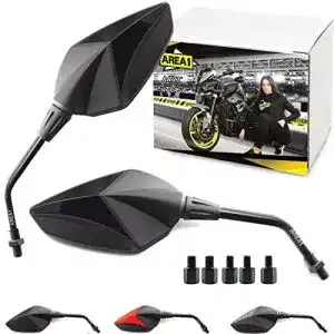 Motorradspiegel area1 universal motorrad rueckspiegel paar