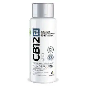 Mundspuelung cb12 white angenehmer atem fuer 12 stunden