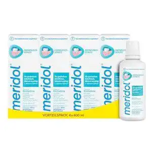 Mundspuelung meridol 4x400ml antibakterieller effekt