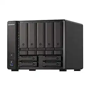 Nas gehaeuse qnap ts h973ax 8g 9 bay quad core quts hero