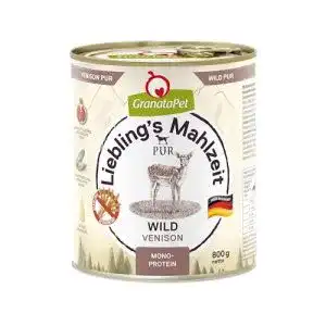Nassfutter hund hoher fleischanteil granatapet lieblings mahlzeit
