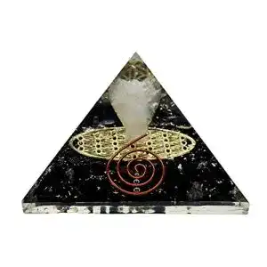 Orgonit pyramide amazing gemstone schwarze