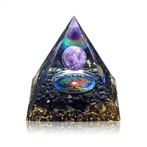 Orgonit pyramide gehecrst orgonit pyramide reiki kristall