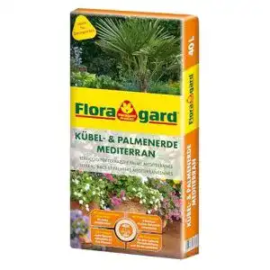 Palmenerde floragard kuebelpflanzenerde mediterran 40 l