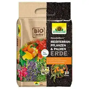 Palmenerde neudorff neudohum mediterranpflanzen10 liter