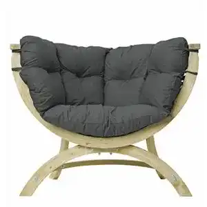 Papasansessel amazonas lounge sessel siena uno anthracite