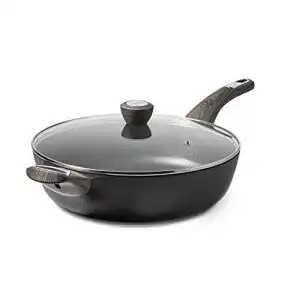 Pfanne 30 cm sensarte 30cm tiefe bratpfanne mit deckel 4 7l