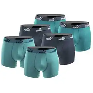 Puma boxershorts puma boxershort 6er pack herren basic black