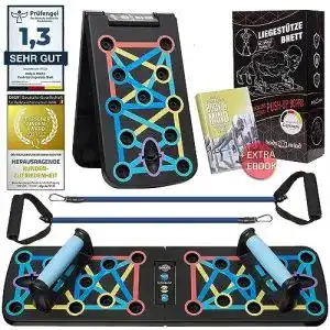 Push up board body mind push up liegestuetz brett faltbar