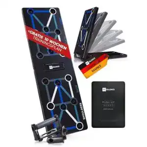 Push up board fitcellence faltbares 12 in 1 liegestuetze brett