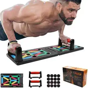 Push up board glkeby push up rack board 12 in 1 foldable