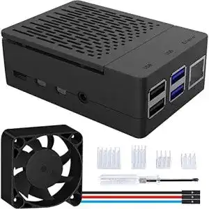 Raspberry pi 4 gehaeuse geeekpi abs gehaeuse fuer raspberry pi 4
