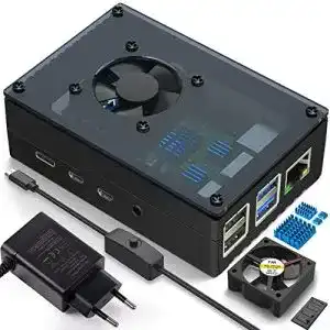 Raspberry pi 4 gehaeuse miuzei gehaeuse fuer raspberry pi 4