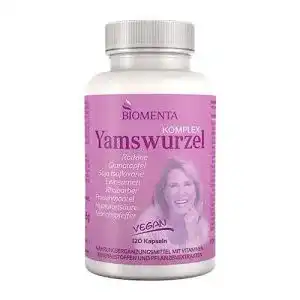 Rotklee kapseln biomenta yamswurzel komplex 120 kapseln