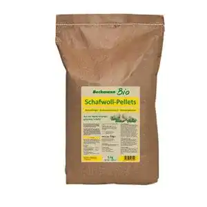 Schafwollduenger beckmann schafwoll pellets 5 kg naturduenger