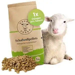 Schafwollduenger naked sheep bio universal langzeitduenger
