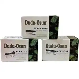 Schwarze seife dudu osun aus afrika 3 x 150 g