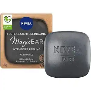 Schwarze seife nivea magicbar feste gesichtsreinigung intensive