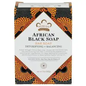 Schwarze seife nubian heritage nubian soap hafer aloe vitamin