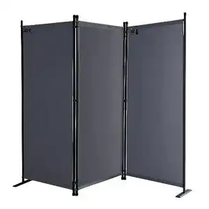 Sichtschutz quick star paravent 3 teilig 170 x 165 cm stoff