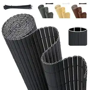 Sichtschutz sekey pvc matte 80x500cm doppelte verstaerkung