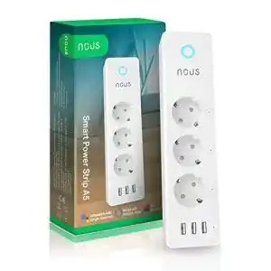 Smarte steckdosenleiste nous wlan steckdosenleiste alexa