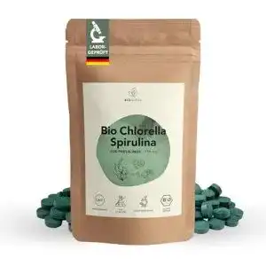 Spirulina chlorella bionutra bio spirulina chlorella tabletten