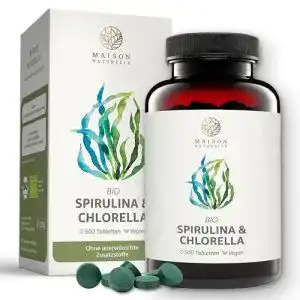Spirulina chlorella maison naturelle bio spirulina chlorella