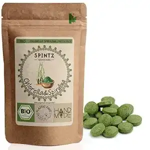 Spirulina chlorella spintz bio spirulina chlorella presslinge