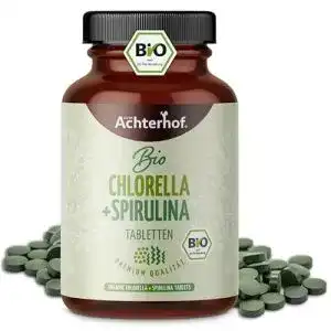Spirulina chlorella vom achterhof spirulina chlorella bio