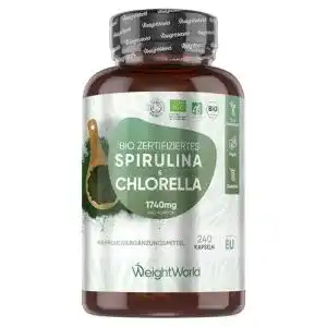 Spirulina chlorella weightworld bio spirulina chlorella 1740mg