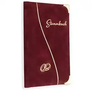 Stammbuch online stammbuch renkaat bordeaux rot hochzeit